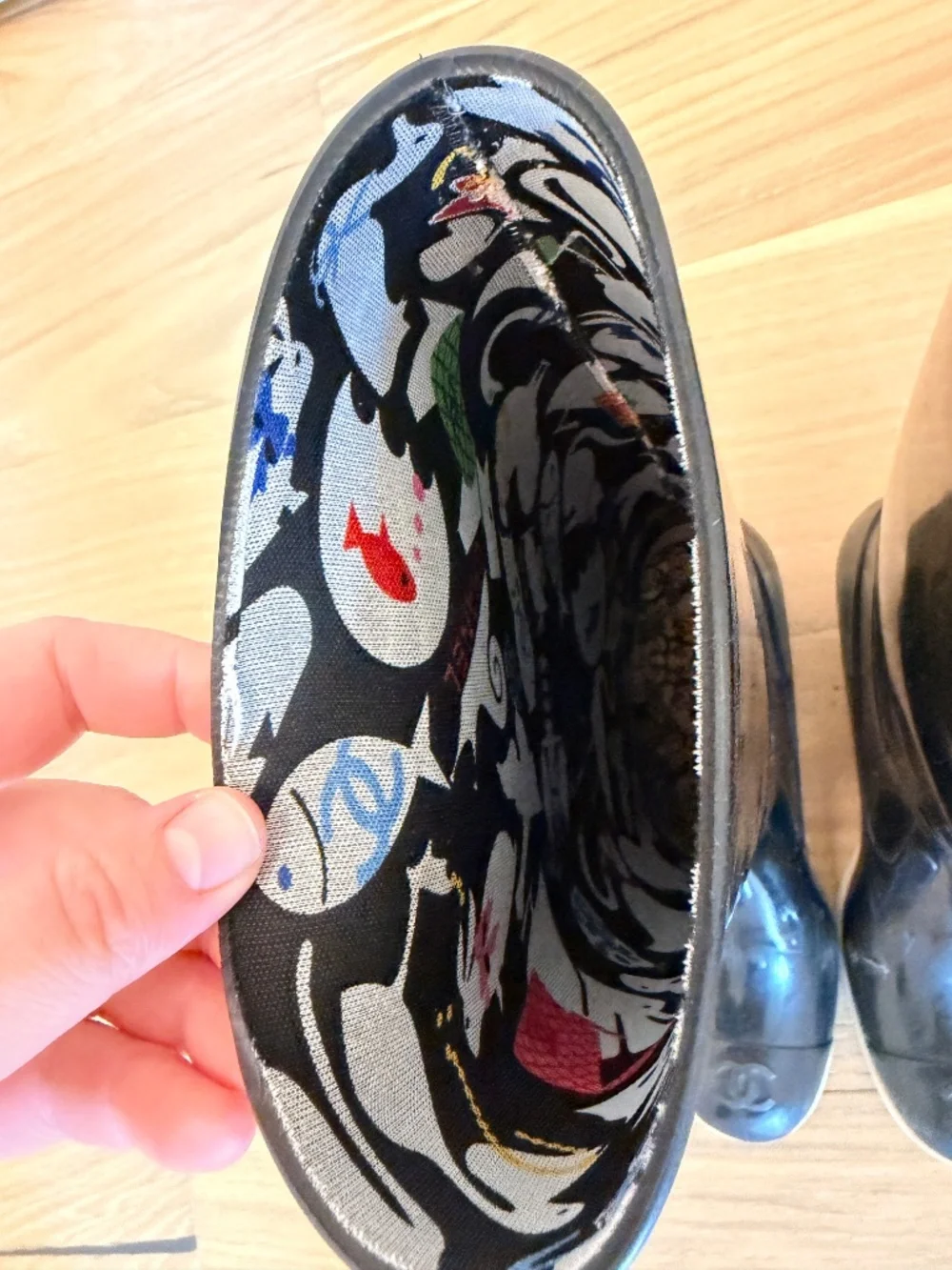 Chanel Rainboots - Picture 2 of 3